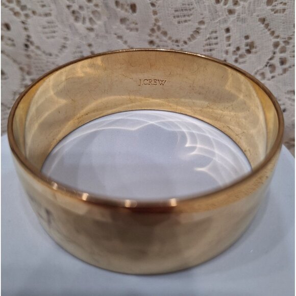 J.Crew Gold-Toned Wide Bangle Bracelet - Picture 5 of 5